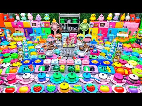 6:34 Mini Kitchen Set Collection for Kids Playing | Unboxing Kids Kitchen Set