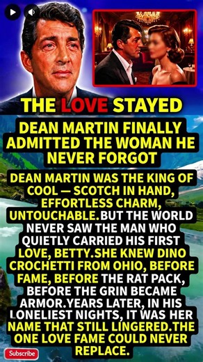Dean Martin Finally Revealed the Woman Who Stayed in His Heart #shorts