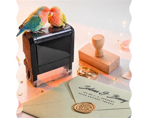 Custom Return Address Stamp – Self Inking Address Stamp, Personalized Home, Wedding for Couple Address Stamp - Etsy