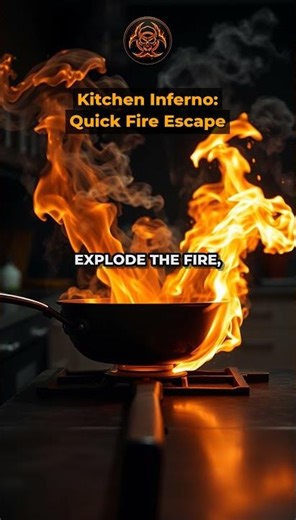 Kitchen Inferno: Quick Fire Escape!