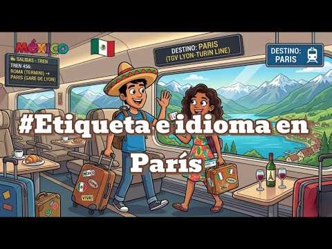 Easy Spanish Listening & Fluency Practice | Etiquette and Language in Paris | Spanish Podcast