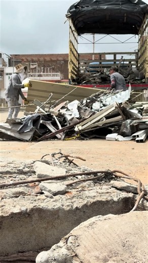 Así avanza la demolición de edificios tras devastador terremoto en Colombia