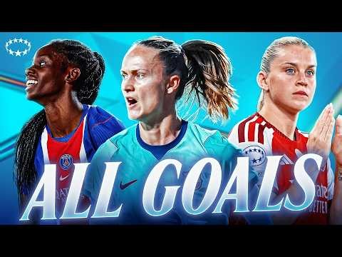 EVERY Women's Champions League Goal From Matchday 2 | Highlights