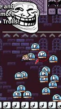 This TROLL LEVEL Anti-Softlock is TOO CRUEL! #mario #troll #funny