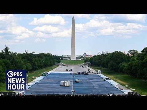 Lawsuit challenges Trump’s Reflecting Pool project as projected costs soar