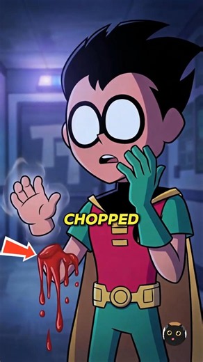 Robin's Hand Got Chopped Off Because of Starfire!