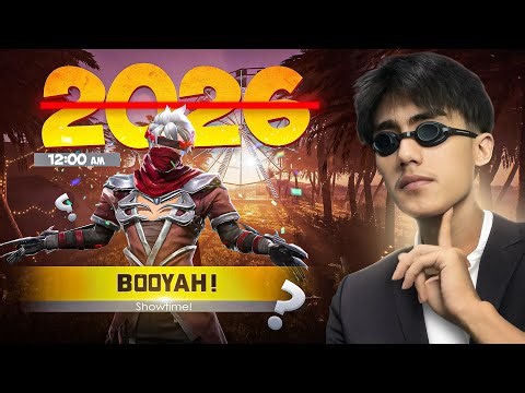 Playing at 12:00 AM on New Year 2026 🔥 Will I Get Booyah? Luck Test🤞