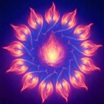 Twelve Flame Witnesses — DNS Radial Petal Gat