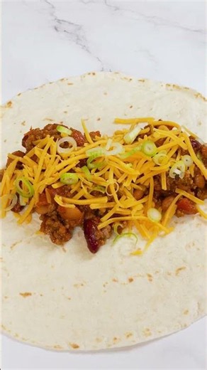 Chili Cheese Burrito | Easy Beef & Cheese Burrito Recipe 🌯🔥