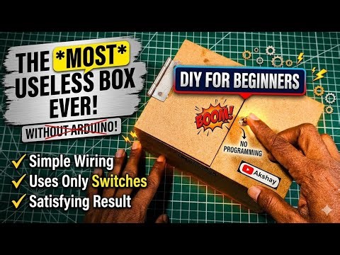How to Make a Useless Box without Arduino (Easy DIY)