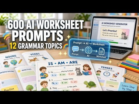 Grammar Craft AI Review: 600 AI Worksheet Prompts for Teachers, Homeschool & Etsy