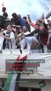 Flotilla activist: Israel’s ‘brutal attack’ will not deter us | AJ #shorts