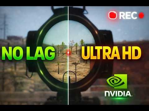 Record Gameplay in ULTRA HD with NVIDIA App ⚡ Best Settings 2026 #screenrecorder #4krecording
