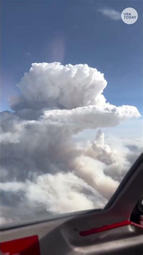 Aerial video: Wildfire smoke blankets Ontario as fires burn across Canada