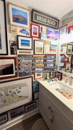 Maximalism in Small Spaces: Lighthouse Bathroom Tips