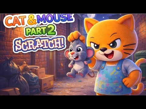 Create EPIC Cat and Mouse Games in SCRATCH Quickly!
