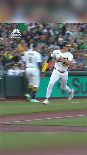 J Willy gets the A's on the board 🤿 | NBC Sports California