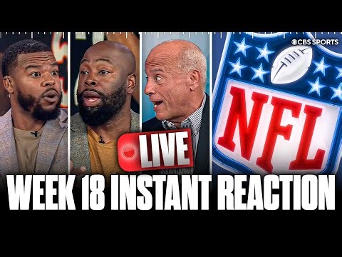 NFL Week 18 INSTANT REACTION: Playoff Picture breakdown + biggest winners & losers ✅
