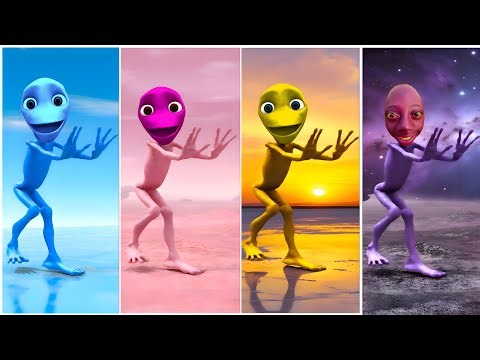 Alien Dance 2025 Fun Colors Crazy Moves👽🪐