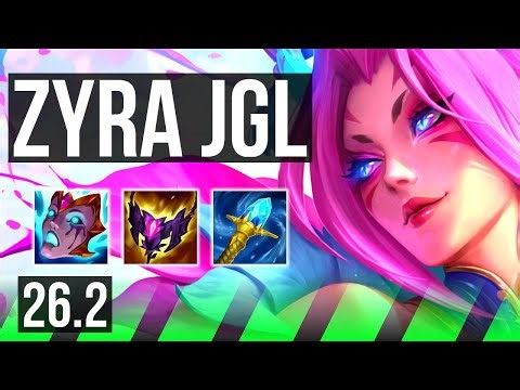 ZYRA vs MORDEKAISER (JGL) | EUW Grandmaster | 26.2