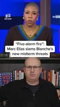 'Five-alarm fire': Marc Elias slams Blanche's new midterm threats