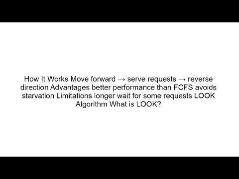 Disk Scheduling Explained | FCFS, SSTF, SCAN, LOOK, C-SCAN