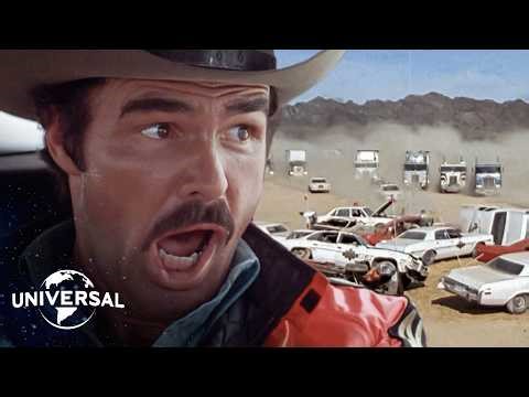 Smokey and the Bandit II | The Sheriff's Mountie Army Vs. Bandit's Truck Army