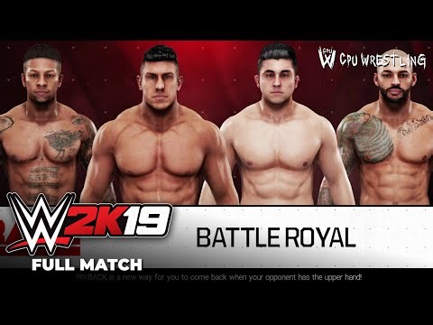 WWE 2K19 | Battle Royal: Leo Rush vs EC3 vs TJP vs Richochet