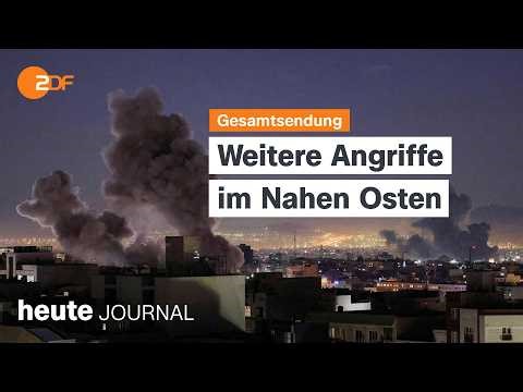 heute journal vom 01.03.2026 Nach Tod von Ali Chamenei, Epstein-Verbindungen nach Norwegen