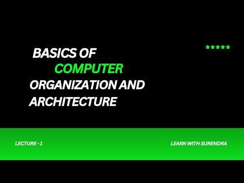 CPU, Input & Output Unit Explained Simply 🔥 | Computer Organization & Architecture