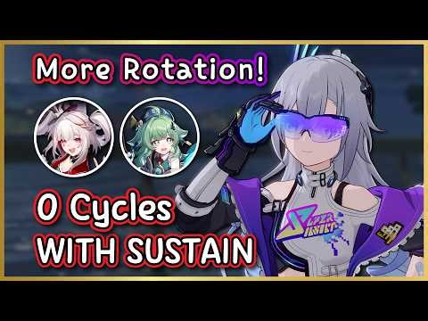 More Silverwolf Rotation! | E0 Silverwolf 0 Cycles With Sustain | HSR Early Access Showcase