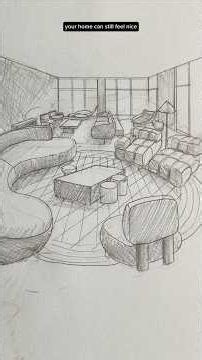 how to make a 500sqft room and 14 seats not feel like a warehouse or hotel lobby
