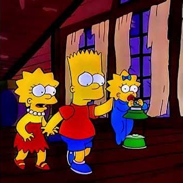 The Attic Monster #thesimpsons #simpsons