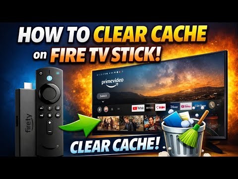 How To Clear Cache On Amazon Fire TV Stick (2026) | Easy Guide