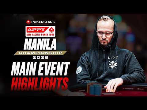 APPT Manila Championship 2026 | Best Hands & Highlights
