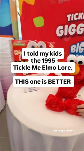 Tickle Me Elmo Craze will start again for Google Max #sweetsuite26 #hottoys #elmo