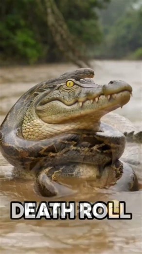 Crocodile vs Python — Who Wins? 😳