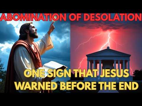The Abomination of Desolation — The Sign Jesus Warned About Before The End Time.