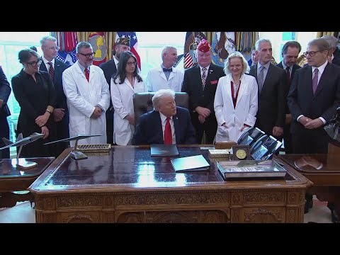 TRUMP signs EXECUTIVE ORDER to boost MEDICAL MARIJUANA and CBD research