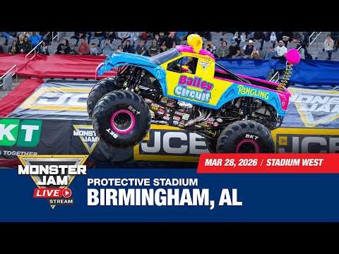 Monster Jam: Birmingham, AL (Full Event) | March 28, 2026 | Stadium West
