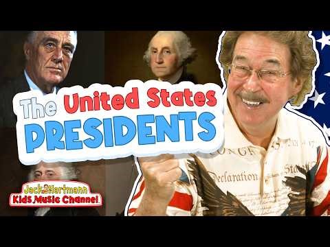 The United States Presidents! | The Presidents in Order | History Song for Kids | Jack Hartmann