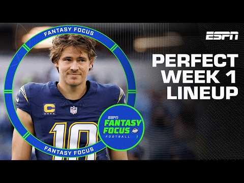 Building A Winning Week 1 Lineup | Fantasy Focus