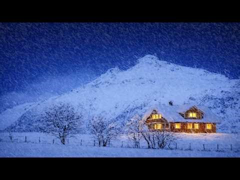 Freezing Snowstorm Attacks Arctic Mountains | Strong Winds & Falling Snow Help to Relax