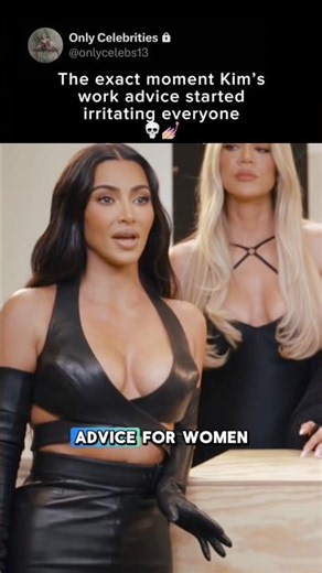 The exact moment Kim’s work advice started irritating everyone 💀💅🏼
