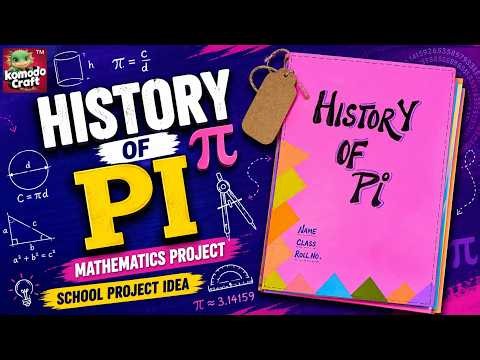 History of Pi (π) | Mathematics Project | Komodo Craft | School Project Ideas