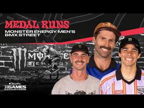 Monster Energy Men's BMX Street: TOP 3 MEDAL RUNS | MoonPay X Games Sacramento 2026