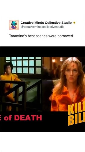 Tarantino's best scenes were borrowed