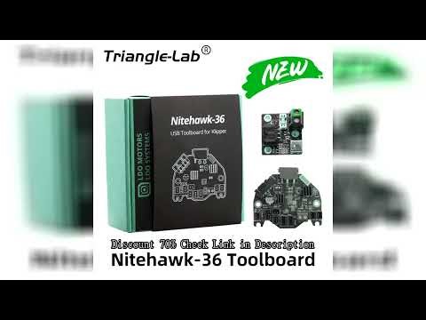 Trianglelab NEW Nitehawk LDO toolboard featuring RP2040 MCU TMC2209 drive ADXL345 accelerometer and