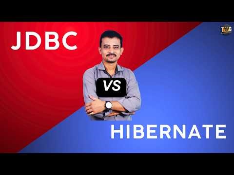 jdbc vs hibernate in telugu