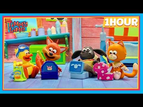 YUMMY TUMMY TIME AT THE NURSERY 🍎🥕🥯 | Timmy & Friends